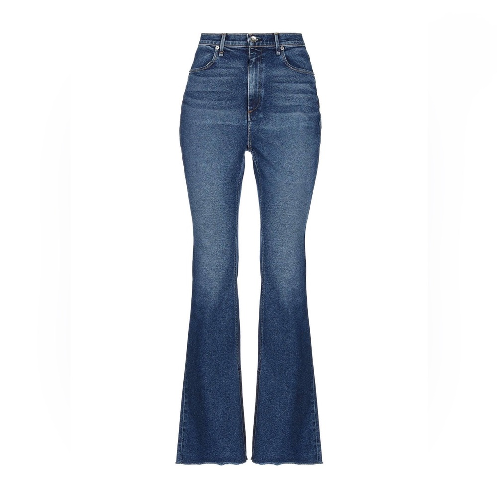 NWOT Rag & Bone Bella High-Rise Slit Hem Bootcut Flare Jean - Picture 2 of 7